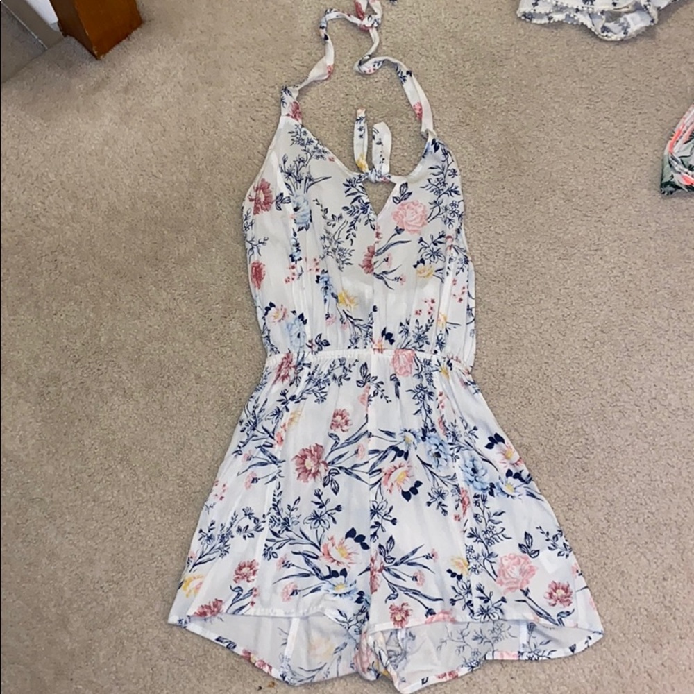 kendall and kylie floral romper